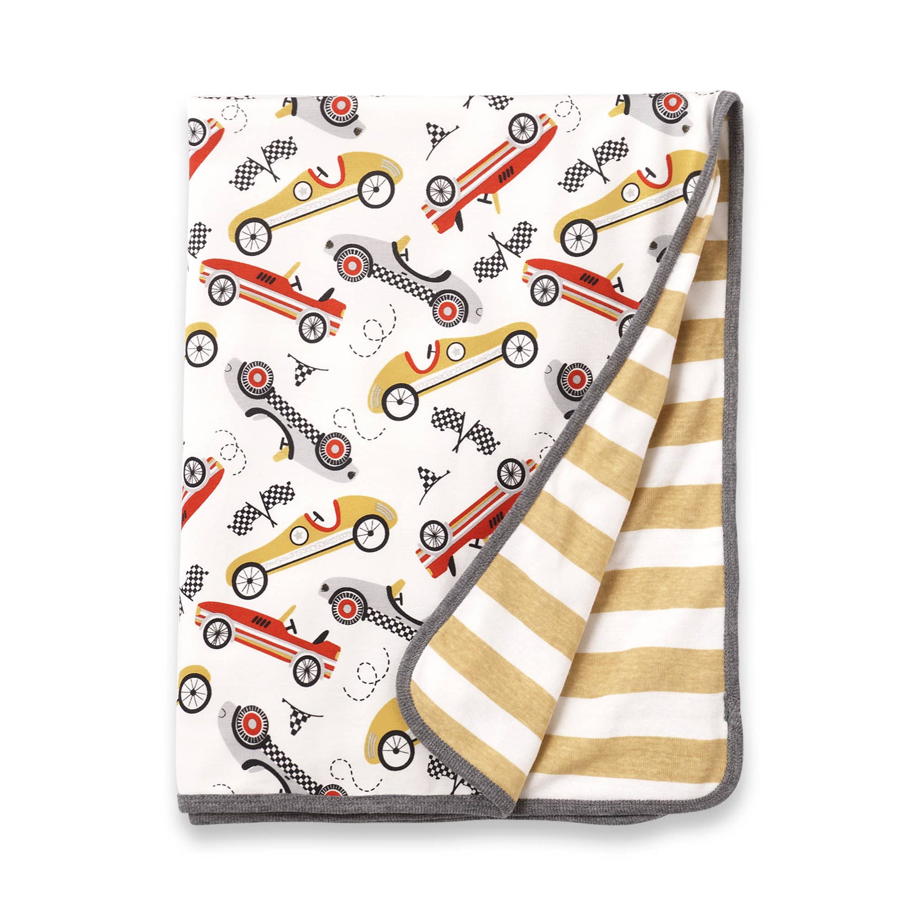 Baby Boy's Speed Racer Bamboo Blanket